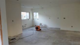 looking from dining area towards the kitchen area